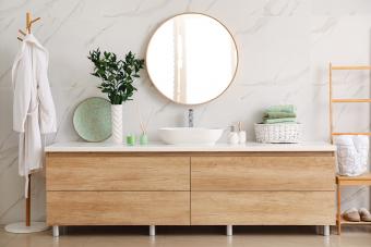 Decorating a Bathroom Counter: 13 Ways to Get a Curated Look